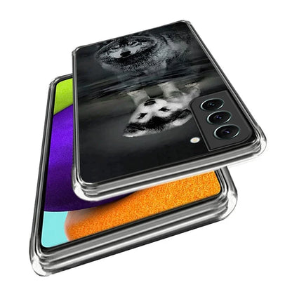 For Samsung Galaxy S24+ TPU Case Pattern Printing IMD Anti-scratch Cover