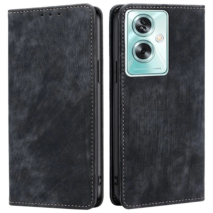 For Oppo A79 5G / A2 5G Case PU Leather RFID Blocking Wallet Phone Cover
