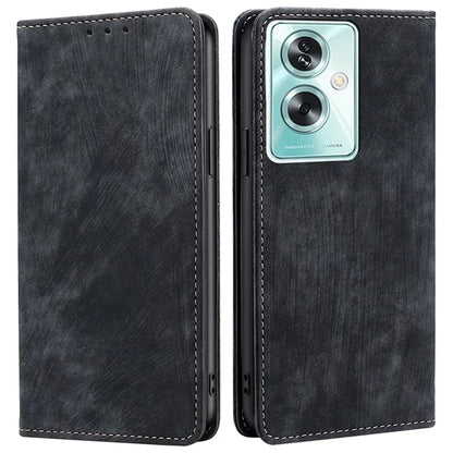 For Oppo A79 5G / A2 5G Case PU Leather RFID Blocking Wallet Phone Cover