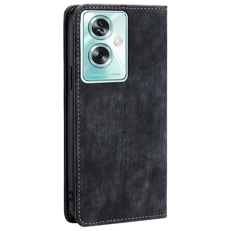 For Oppo A79 5G / A2 5G Case PU Leather RFID Blocking Wallet Phone Cover
