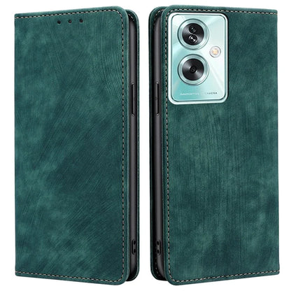For Oppo A79 5G / A2 5G Case PU Leather RFID Blocking Wallet Phone Cover