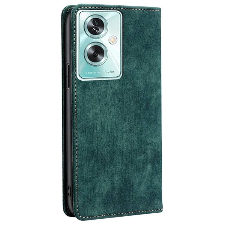 For Oppo A79 5G / A2 5G Case PU Leather RFID Blocking Wallet Phone Cover