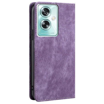 For Oppo A79 5G / A2 5G Case PU Leather RFID Blocking Wallet Phone Cover