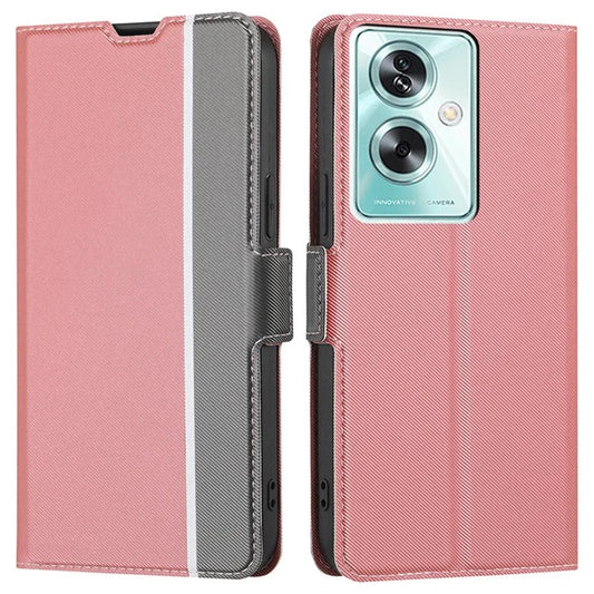 For Oppo A79 5G / A2 5G Case Card Holder Stand Leather Phone Cover