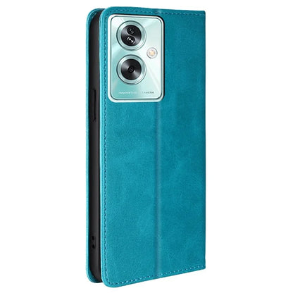 For Oppo A79 5G / A2 5G Case Magnetic Auto Closing Leather Wallet Stand Cover