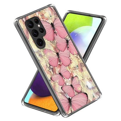 For Samsung Galaxy S24 Ultra Phone Case IMD Pattern Printed TPU Cover