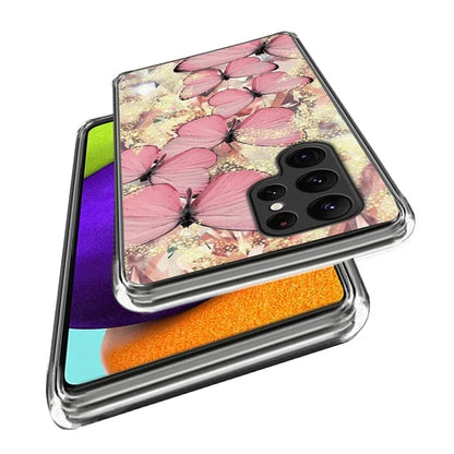 For Samsung Galaxy S24 Ultra Phone Case IMD Pattern Printed TPU Cover