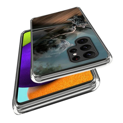 For Samsung Galaxy S24 Ultra Phone Case IMD Pattern Printed TPU Cover