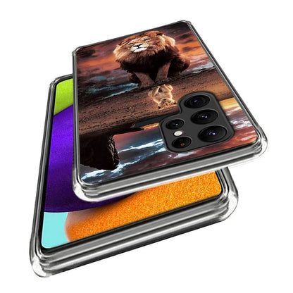 For Samsung Galaxy S24 Ultra Phone Case IMD Pattern Printed TPU Cover