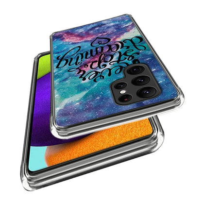 For Samsung Galaxy S24 Ultra Phone Case IMD Pattern Printed TPU Cover