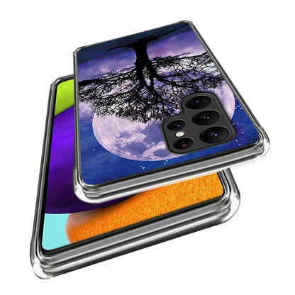 For Samsung Galaxy S24 Ultra Phone Case IMD Pattern Printed TPU Cover