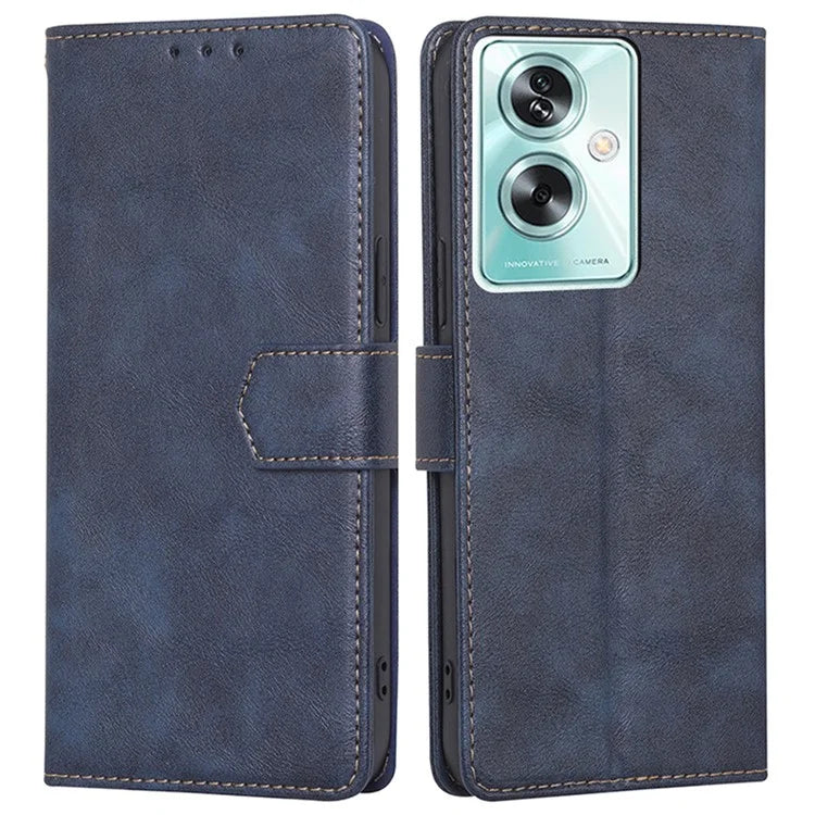 For Oppo A79 5G / A2 5G Case RFID Blocking Wallet Phone Stand Cover