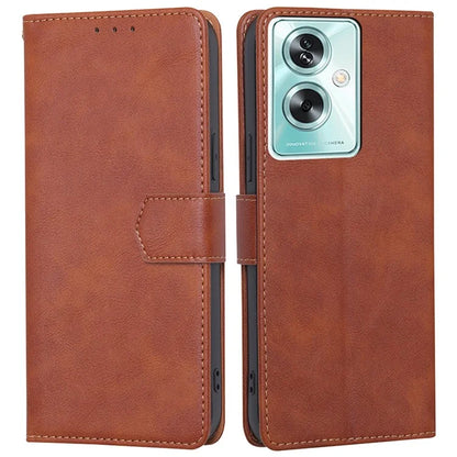 For Oppo A79 5G / A2 5G Case RFID Blocking Wallet Phone Stand Cover