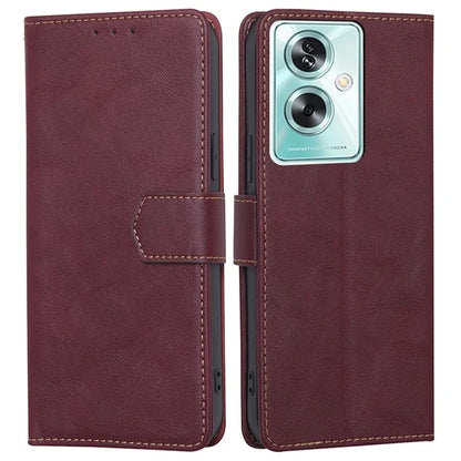 For Oppo A79 5G / A2 5G Case RFID Blocking Wallet Phone Stand Cover