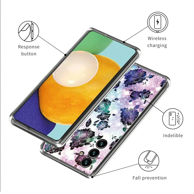 For Samsung Galaxy A15 5G Phone Case Pattern Printing IMD Soft TPU Cover