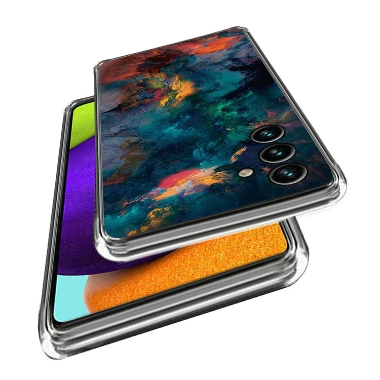 For Samsung Galaxy A05s 4G TPU Case IMD Pattern Printing Anti-scratch Cover