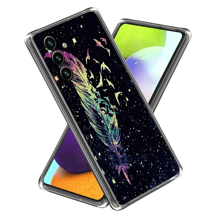 For Samsung Galaxy A05s 4G TPU Case IMD Pattern Printing Anti-scratch Cover