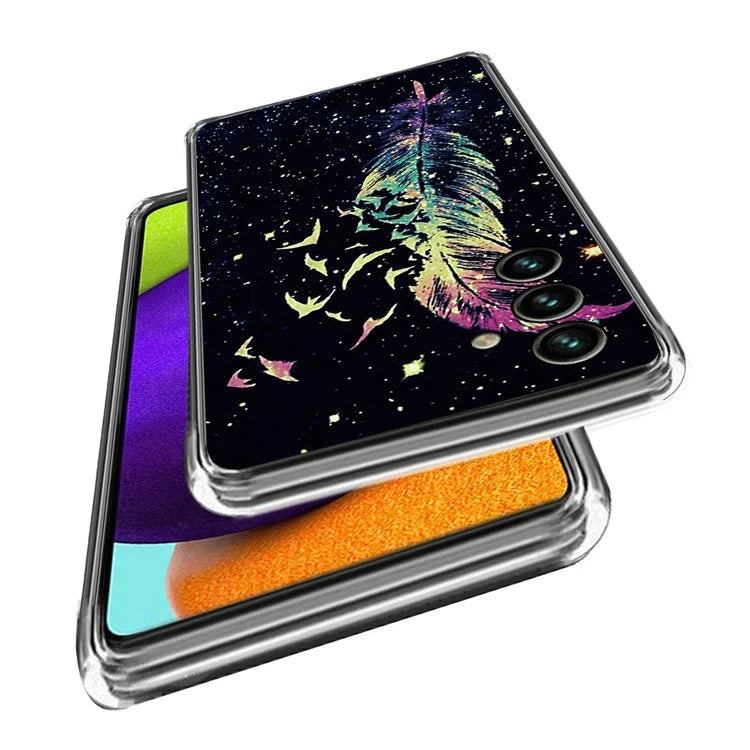 For Samsung Galaxy A05s 4G TPU Case IMD Pattern Printing Anti-scratch Cover