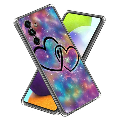 For Samsung Galaxy A05s 4G TPU Case IMD Pattern Printing Anti-scratch Cover