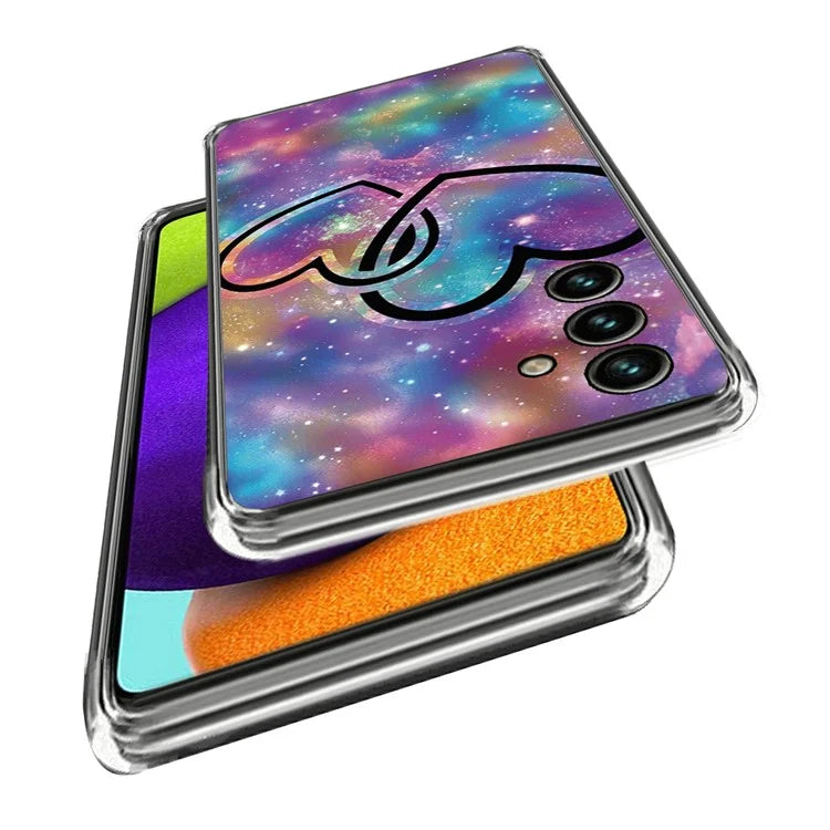 For Samsung Galaxy A05s 4G TPU Case IMD Pattern Printing Anti-scratch Cover