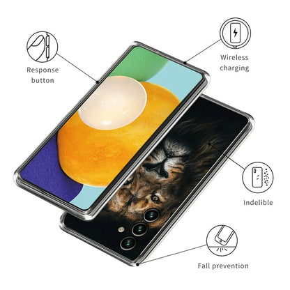 For Samsung Galaxy A05s 4G TPU Case IMD Pattern Printing Anti-scratch Cover