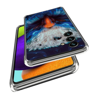 For Samsung Galaxy A05s 4G TPU Case IMD Pattern Printing Anti-scratch Cover
