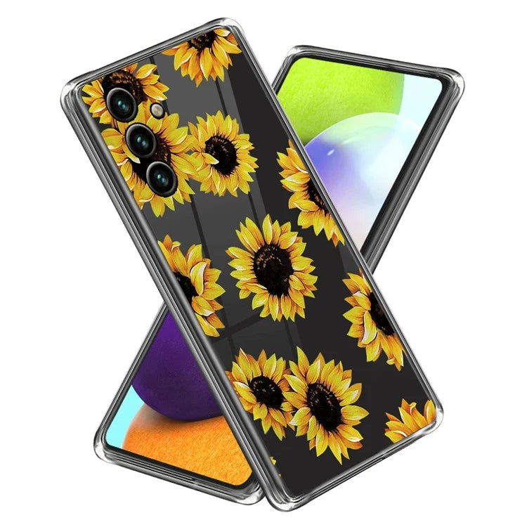 For Samsung Galaxy A05s 4G TPU Case IMD Pattern Printing Anti-scratch Cover