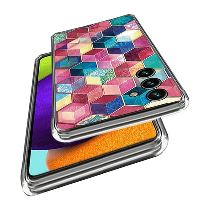 For Samsung Galaxy A05s 4G TPU Case IMD Pattern Printing Anti-scratch Cover