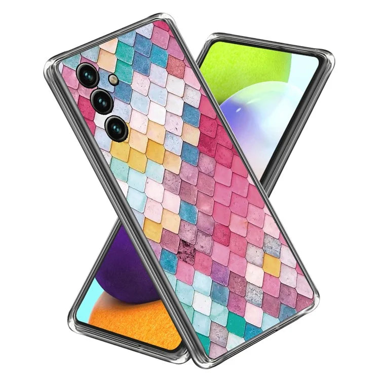For Samsung Galaxy A05s 4G TPU Case IMD Pattern Printing Anti-scratch Cover