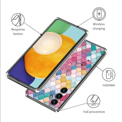 For Samsung Galaxy A05s 4G TPU Case IMD Pattern Printing Anti-scratch Cover