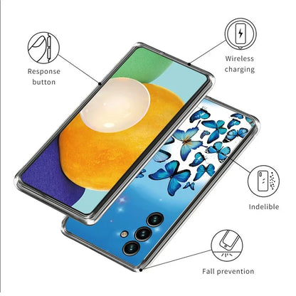 For Samsung Galaxy A05s 4G TPU Case IMD Pattern Printing Anti-scratch Cover