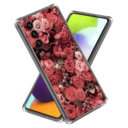 For Samsung Galaxy A05s 4G TPU Case IMD Pattern Printing Anti-scratch Cover