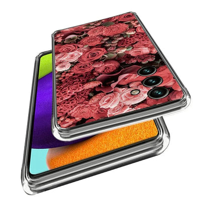 For Samsung Galaxy A05s 4G TPU Case IMD Pattern Printing Anti-scratch Cover