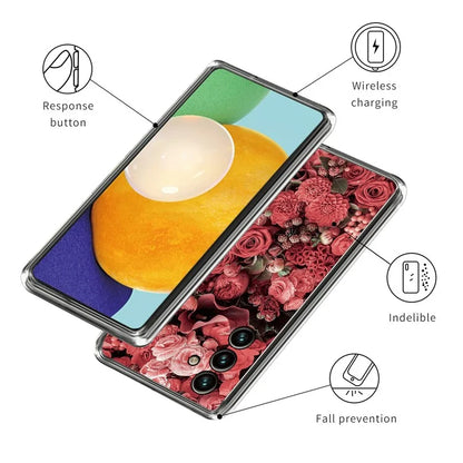 For Samsung Galaxy A05s 4G TPU Case IMD Pattern Printing Anti-scratch Cover