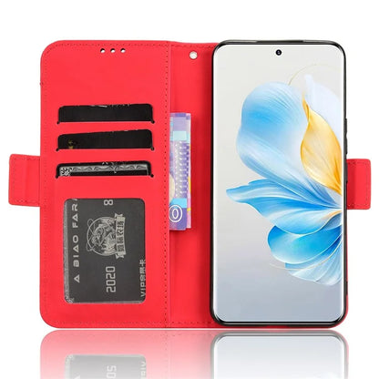 For Honor 100 5G Leather Case Wallet Stand Cover with Multiple Card Slots