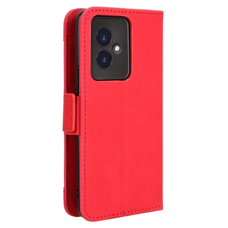 For Honor 100 5G Leather Case Wallet Stand Cover with Multiple Card Slots