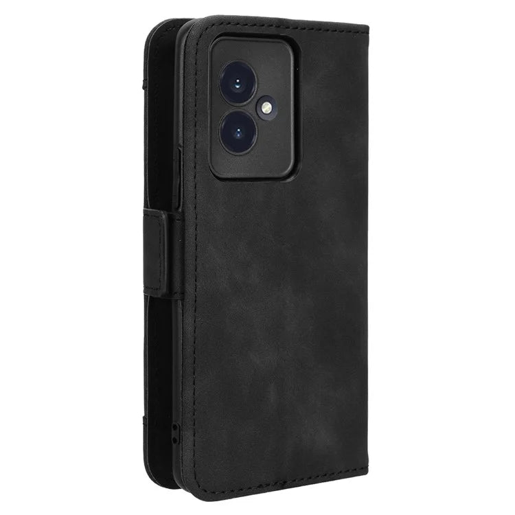 For Honor 100 5G Leather Case Wallet Stand Cover with Multiple Card Slots