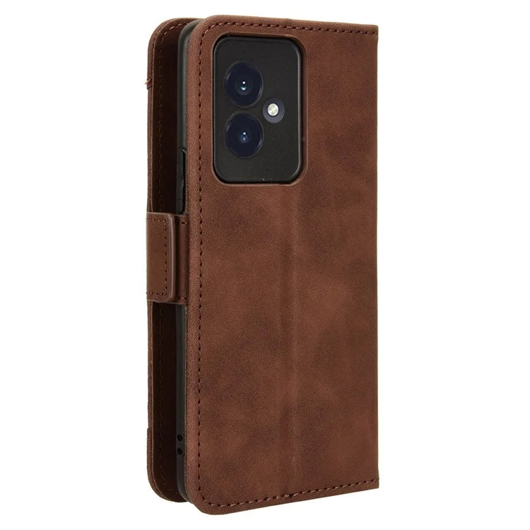 For Honor 100 5G Leather Case Wallet Stand Cover with Multiple Card Slots