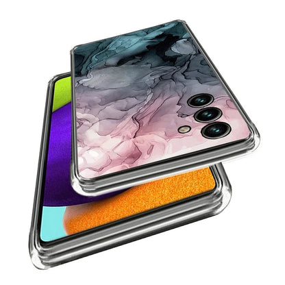 For Samsung Galaxy A15 5G TPU Case Abstract Marble Printed IMD Phone Cover