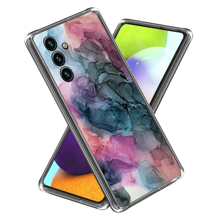 For Samsung Galaxy A05s 4G Case Abstract Marble Printed IMD TPU Phone Protective Cover