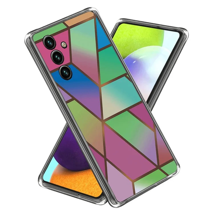 For Samsung Galaxy A05s 4G Case Abstract Marble Printed IMD TPU Phone Protective Cover