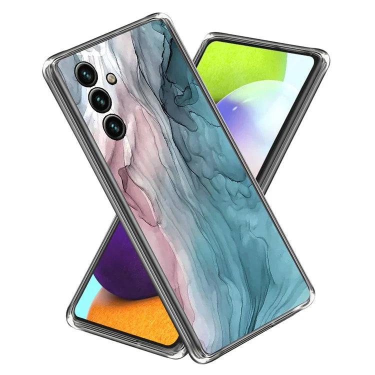 For Samsung Galaxy A05s 4G Case Abstract Marble Printed IMD TPU Phone Protective Cover