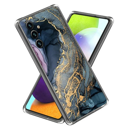 For Samsung Galaxy A05s 4G Case Abstract Marble Printed IMD TPU Phone Protective Cover