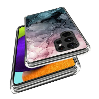 Cell Phone Case for Samsung Galaxy S24 Ultra Shell Abstract Marble Printed IMD TPU Cover
