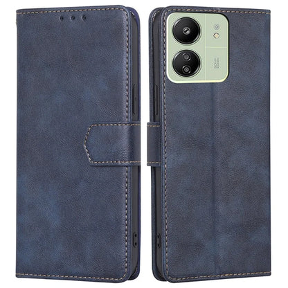 For Xiaomi Redmi 13C 4G / Poco C65 4G Cell Phone Case RFID Blocking PU Leather  Wallet Cover