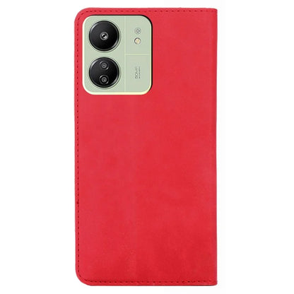 For Xiaomi Redmi 13C 4G / Poco C65 4G Case Skin-Touch Feeling PU Leather Phone Cover with Card Slots