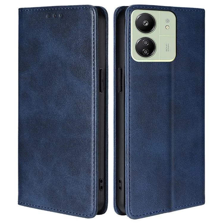 For Xiaomi Redmi 13C 4G / Poco C65 4G Case Leather Wallet Shockproof Phone Cover
