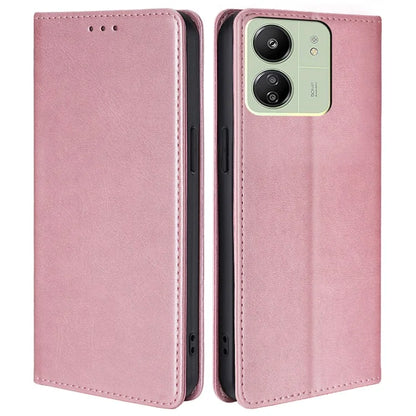 For Xiaomi Redmi 13C 4G / Poco C65 4G Case Leather Wallet Shockproof Phone Cover