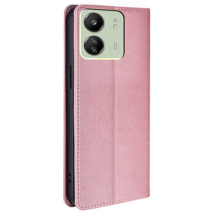 For Xiaomi Redmi 13C 4G / Poco C65 4G Case Leather Wallet Shockproof Phone Cover