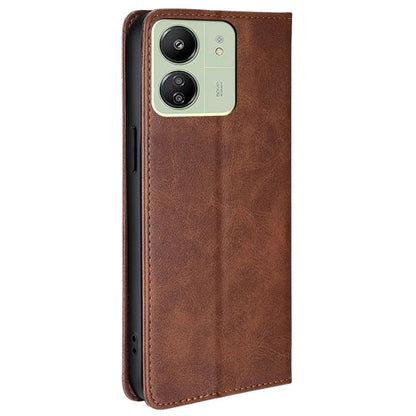 For Xiaomi Redmi 13C 4G / Poco C65 4G Case Leather Wallet Shockproof Phone Cover
